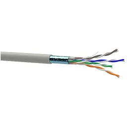 Кабель мережевий OK-Net F/UTP-cat.5E-SL 100м (КПВЭ-ВП (100) 4*2*0,48 / 100)