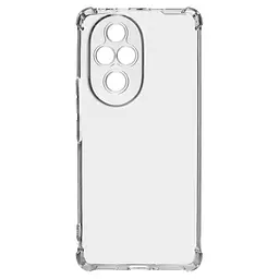Прозрачный чехол для Honor 200 Pro с защитой камеры и усиленными бортами, тонкий, силиконовый, бесцветный, ударопрочный, противоударный бампер с закрытой камерой, ArmorStandart (ARM80634)