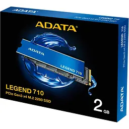 SSD накопичувач ADATA Legend 710 2TB [ALEG-710-2TCS] [135565] - мініатюра 7