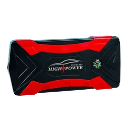 Пускозарядний пристрій бустер Jump Starter QY33 99800mAh 4 USB Чорно-червоний - мініатюра 4