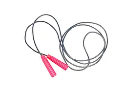 Скакалка чорна 2,8м S0024 M-Toys 0,4см (4820154690515) Рожевий