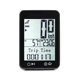Велокомп'ютер GPS BKV-310 IPX7 LCD-2.4" підсвітка екрана (16 функцій)