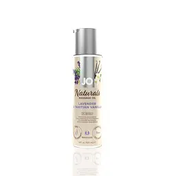 Масажна олія JO Naturals Massage Oil Lavender & Vanilla, 120 мл