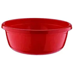 Миска пл 27л червоний ASD157-черв ТМASUDE PLASTIK