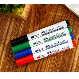 Маркери Faber-Castell для маркерних дощок 4 шт. 2.2 мм - мініатюра 2