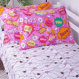 Комплект постільної білизни MirSon Kids Time 17-0512 Bombs pink дитячий - мініатюра 9