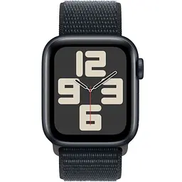 Apple Watch SE 2 GPS 40mm Midnight Aluminium with Midnight Sport Loop MRE03 RU