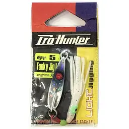 Пількер Prohunter Fanky Jig with skirt assist hook 5g Білий (1013-9637.00.73)