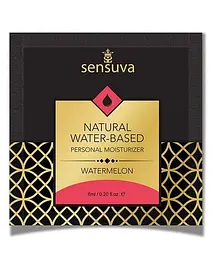 Пробник лубриканту Sensuva Natural Water-Based Watermelon, 6 мл