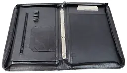Папка шкіряна ділова Portfolio Port1022 Чорна - мініатюра 4