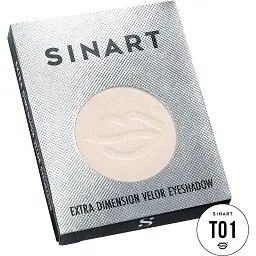 Пресовані тіні для повік Sinart Extra Dimension Velor Eyeshadow T01 1.5 г - мініатюра 3