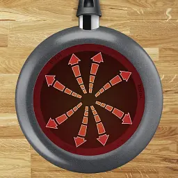 Сковорода Tefal Cook Natural 28см сірий B5790602 - мініатюра 5