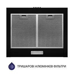 Витяжка купольна Minola HK 6614 BL 1000 LED - мініатюра 5
