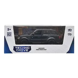 Автомодель TechnoDrive Land Rover Range Rover Sport, 1:32, чорна (250342U) - мініатюра 9