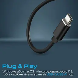 Концентратор Promate USB Hub 4 ports litehub-4.black (litehub-4.black) - мініатюра 3