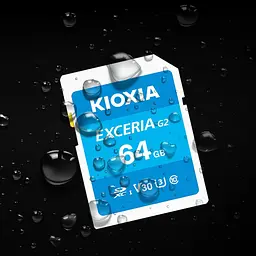 Карта пам’яті KIOXIA EXCERIA G2 SDXC 64GB U3 V30 (LNEX2L064GG4) - мініатюра 6