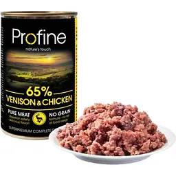 Вологий корм для собак Profine Venison and Chicken з олениною і куркою 400 г - мініатюра 2