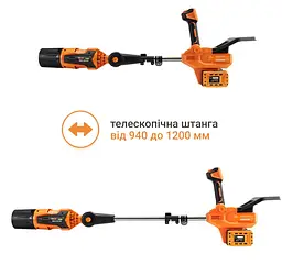 Повітродувка акумуляторна Sequoia з АКБ та ЗП SBLB4022BT-E2W - мініатюра 2