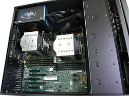 Сервер двопроцесорний Power Up Rack 4U #79 AMD EPYC 7642 x2/512 GB/SSD 1 Tb х 2 Raid/Int Video - мініатюра 3