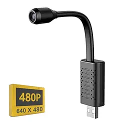 Міні wifi камера USB на гнучкому шлейфі Nectronix U21, запис 640х480P, V380pro app (100970) - мініатюра 2