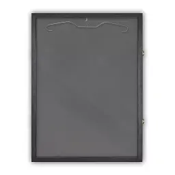 Настінна рамка ILOMAX 59×79 см для футболки, чорна, з плексигласом - мініатюра 2