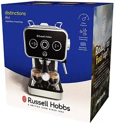 Кавоварка ріжкова Russell Hobbs Distinctions чорно-сріблястий 1.1 л (26450-56) - мініатюра 9