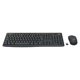 Комплект (клавіатура + миша) Logitech Wireless Combo MK370 Graphite (920-012077) - мініатюра 2