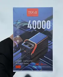 Повербанк WUW-TUGII Y104 Powerbank портативний акумулятор швидка зарядка 40 000 mAh LED-індикація Чорний - мініатюра 6