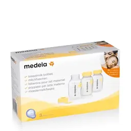 Набір для годування новонароджених Medela пляшечок для збору і зберігання грудного молока 3 шт. х 150 мл (800.0796) - мініатюра 3