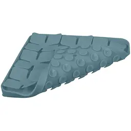 Миска-килимок для собак та котів Waudog Silicone для пошуку корму 205х205х17 мм сірий - мініатюра 2