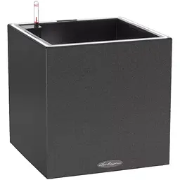 Вазон Lechuza Canto Stone 40 low LED графітово-чорний (13692)