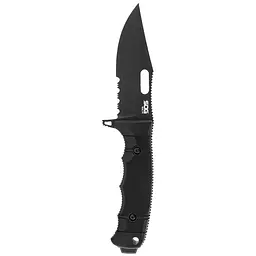 Ніж SOG Seal FX Serrated Чорний - мініатюра 3