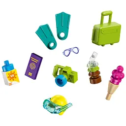 Конструктор LEGO Friends Пляжний курорт для сімейного відпочинку 1140 деталей (42673) - мініатюра 14