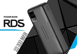 Зовнішній акумулятор (павербанк) Gelius GP-PB302 20000 mAh чорний - мініатюра 5