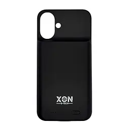 Чохол-акумулятор XON PowerCase для iPhone 16 Plus 6000 mAh Чорний (PCBS1116260B 4685)