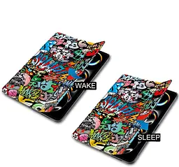 Чохол-книжка BeCover Smart Case для Apple iPad Pro 11" M4 2024 Graffiti (711637) - мініатюра 7