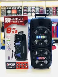 Портативна колонка Kimiso QS-210 з Bluetooth потужним звуком вбудованим сабвуфером (QS-210_2134) - мініатюра 2