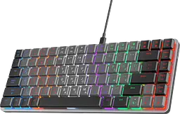 Клавіатура GamePro MK140R Red Swich RGB Dark Gray - мініатюра 2