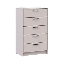 Комод Doros Ронді Кашемір 5 шухляд 60х40х100 (41516305) - мініатюра 4