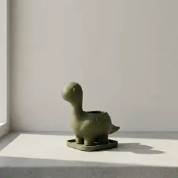 Декоративна ваза Dinoplant Хакі - мініатюра 4