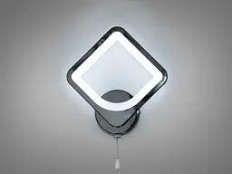 Бра настінне LED Diasha 8060/1BHR, 19W, чорний хром, сучасний стиль для читання