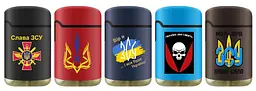 Запальнички Smile Turbo Jet ЗСУ набір 5 шт