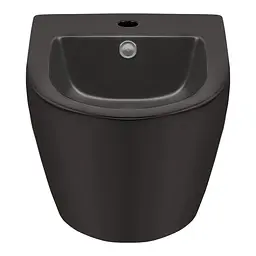 Біде підвісне Qtap Robin QT1355046FMB, Чорний матовий - мініатюра 2