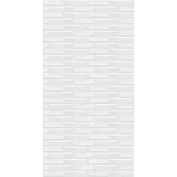 Самоклеюча 3D панель біла кладка Sticker Wall 3080х700х5мм