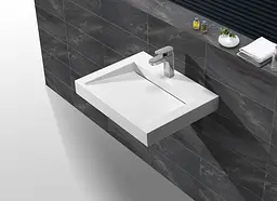 Раковина AsigNatura Stream 60x46 35701804, Білий матовий - мініатюра 5