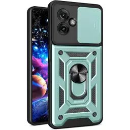 Чохол до мобільного телефона BeCover Military Motorola Moto G55 Dark Green (713058) - мініатюра 5