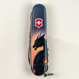Ніж Victorinox Climber Zodiac 91мм 14функ Дракон в променях сонця - мініатюра 10