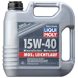Моторне масло Liqui Moly MoS2 Leichtlauf 15W-40 4 л (2631)