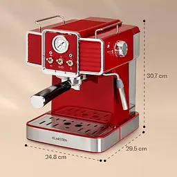 Кавоварка Klarstein Gusto Classico 1350 Вт (10035565) - мініатюра 2
