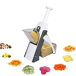 Терка для овощей Brava Spring Slicer Ресторанное качество нарезки овощей на вашей кухне - мініатюра 3